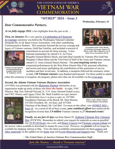 SITREP - February 2024, Issue 3